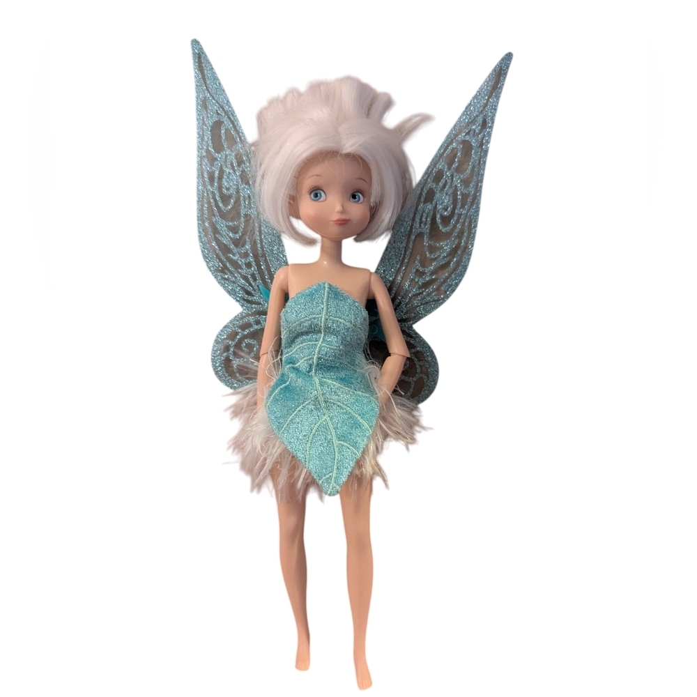 Disney Fairies Periwinkle Flutter Wings Doll Rare Frost Fairy Tinker Bell Sister
